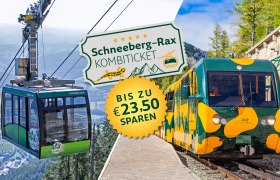 Schneeberg-Rax Kombiticket: Top of Wiener Alpen, © NB/Zwickl/Rax-Seilbahn