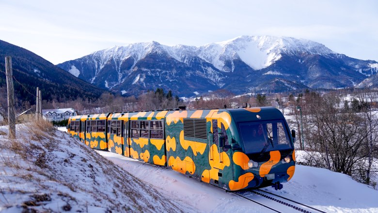 Der Salamander-Zug im Schnee, © NB/Gratzer